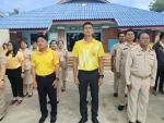 ดำเนินกิจกรรม เข้าแถวเคารพธงชาติ สร้างความจงรักภักดีต่อสถาบ