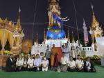 สวดพระอภิธรรม ในงานพระราชทานเพลิงศพพระครูพินิจสารธรรม (ครูบา