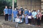 ส่งมอบรถเข็นโยกคนพิการ บ้านก้อจอก หมู่ที่ 3 จำนวน 1 รายสนับส